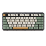 ASUS Jelly75 KD201 keyboard Universal USB + RF Wireless + Bluetooth Green, Beige, Orange