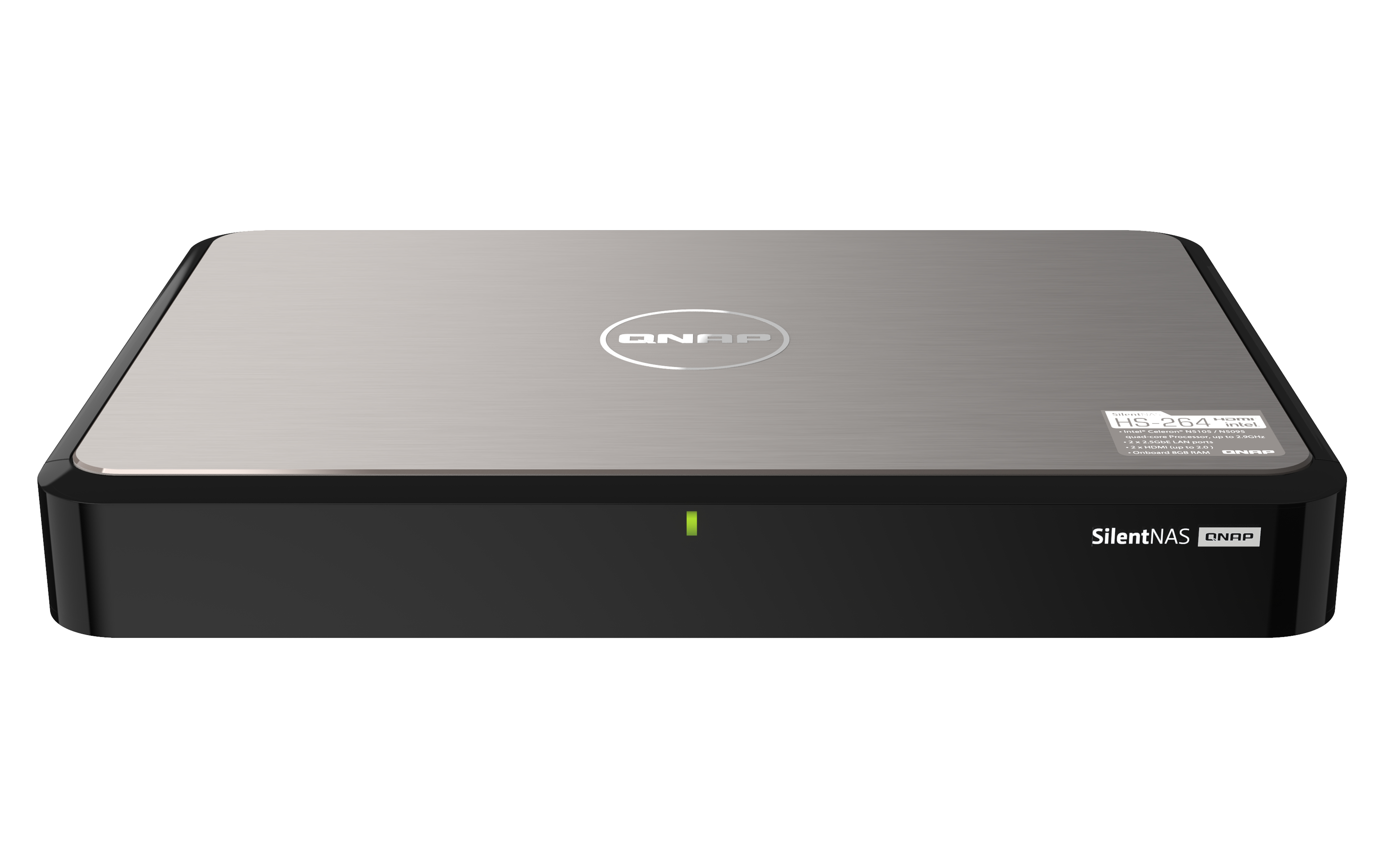 Image of QNAP HS-264 NAS Tower Ethernet LAN Black N5105