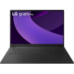 LG Gram Pro 16ZB90TS Copilot+ PC Intel Core Ultra 7 258V Laptop 40.6 cm (16") 2.5K 16 GB LPDDR5x-SDRAM 1 TB SSD Wi-Fi 7 (802.11be) Windows 11 Pro Grey