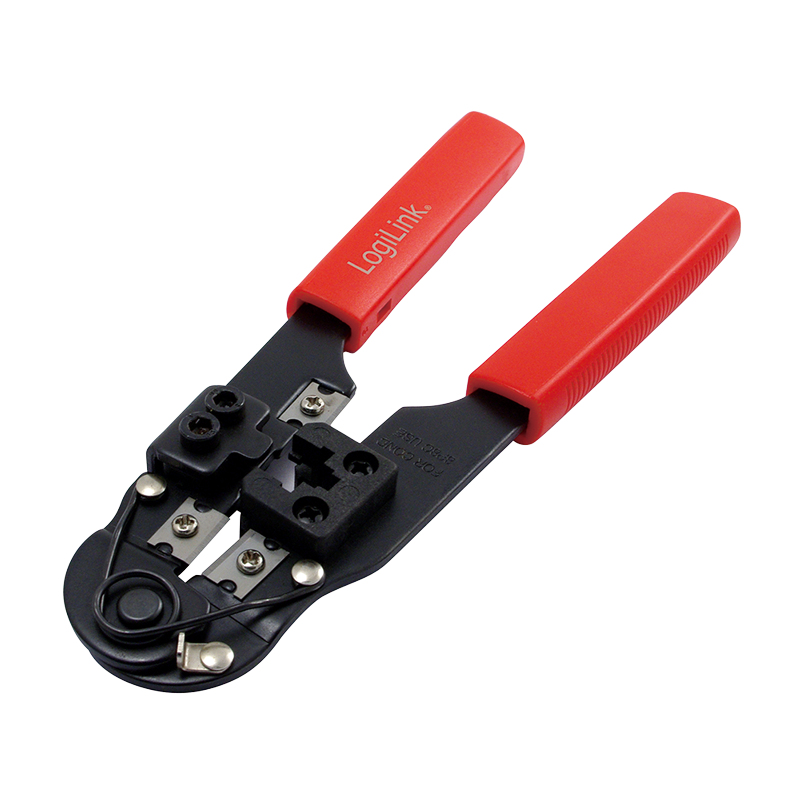 LogiLink WZ0004 cable crimper Crimping tool Black, Red