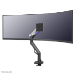 Neomounts DS70-256BL1 Gaming monitor arm 24-57” - gas spring - Topfix - 180°-stop
