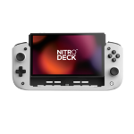 CRKD Nitro Deck White USB Touchscreen gaming controls Nintendo Switch