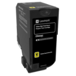 Lexmark 74C2HY0 Toner-kit yellow return program, 12K pages ISO/IEC 19798 for Lexmark CS 725