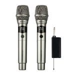 SONICGEAR Microphone Wireless 2xHandsets WM 3000UL DUAL Palladium