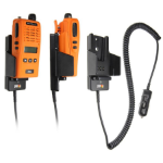 Brodit 530929 holder Active holder Two-way radio Black