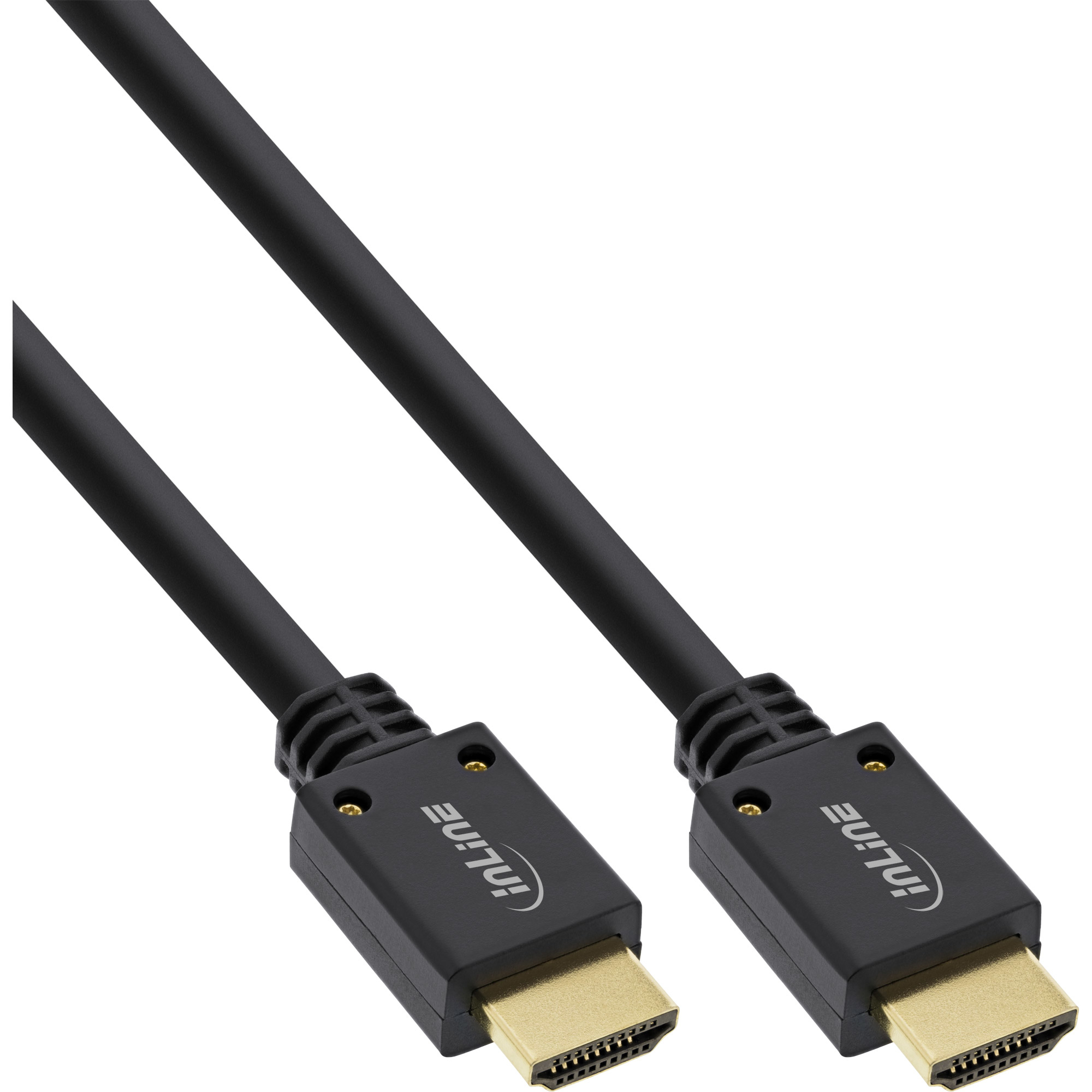 17905P INLINE INC Ultra High Speed HDMI Cable M/M 8K4K gold plated - 5m - 5 m - HDMI Type A (Standard) - HDMI Type A (Standard) - 3D - Audio Return Channel (ARC) - Black