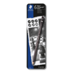 Staedtler Mars Lumograph black Multi 6 pc(s)