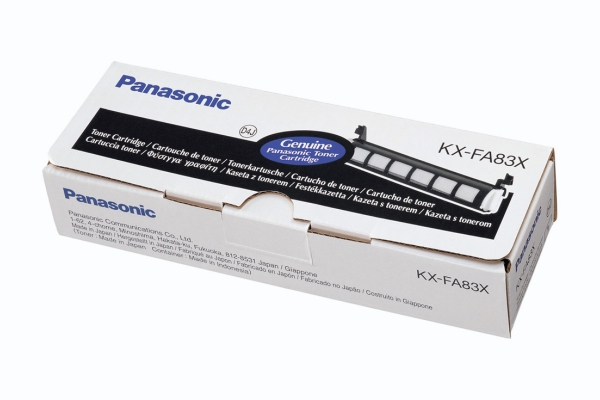 KX-FA83X PANASONIC Tonerpatrone - KX-FA83X - schwarz - 2.500Seiten