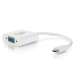 C2G USB3.1-C/VGA USB graphics adapter 1920 x 1200 pixels White