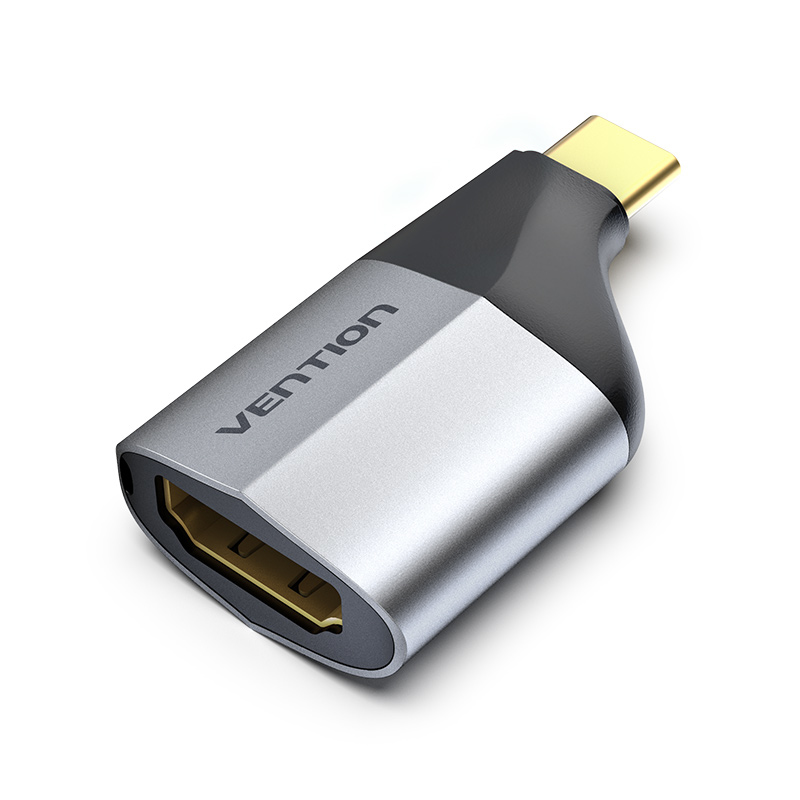 Vention Type-C to HDMI Adapter Gray Alloy Type