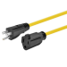 Monoprice 44320 power cable Yellow 300" (7.62 m) NEMA 5-15P NEMA 5-15R