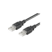 Microconnect USBAA5B USB cable 5 m USB 2.0 USB A Black