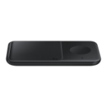 Samsung Wireless Charger Duo Headphones, Smartphone, Smartwatch Black USB Wireless charging Fast charging Indoor