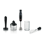 Bosch Serie 4 MSM4B623 blender 0.6 L Immersion blender 1000 W Anthracite, Transparent