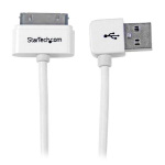 StarTech.com USB2ADC1MUL mobile phone cable White 39.4" (1 m) USB A Apple 30-pin