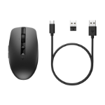 HP 710 Rechargeable Silent Black Bluetooth Mouse