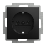 Busch-Jaeger 2CKA002011A6341 wall plate/switch cover Black