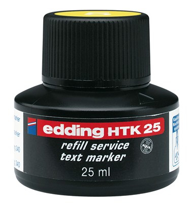 Photos - Felt Tip Pen Edding HTK 25 marker refill Yellow 25 ml 1 pc(s) 4-HTK25005 