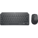 Logitech MX Keys Mini Combo for Business keyboard Mouse included Office RF Wireless + Bluetooth QWERTY US International Graphite