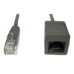 Cables Direct RJEXT-00 networking cable Grey 0.5 m Cat5e U/UTP (UTP)