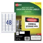 Avery 959070 printer label White Self-adhesive printer label