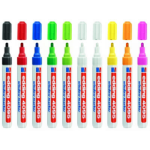 Edding 4095 chalk marker Black, Blue, Green, Orange, Pink, Red, White, Yellow 10 pc(s)