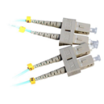 Lanview LVO231474 InfiniBand/fibre optic cable 3 m 2x SC OM3 Aqua colour