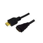 LogiLink HDMI - HDMI, 1.0m HDMI cable 1 m HDMI Type A (Standard) Black