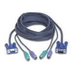 iogear G2L5003P KVM cable Gray 118.1" (3 m)