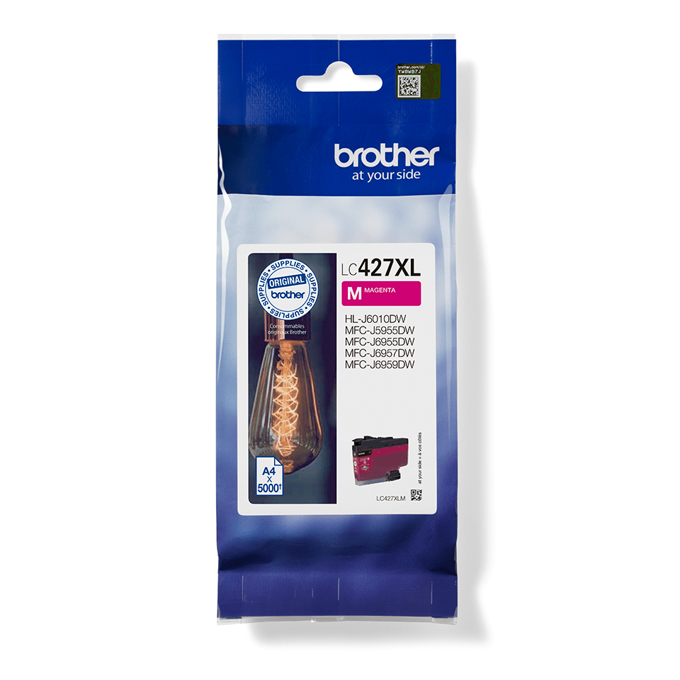 Image of Brother LC-427XLM Ink cartridge magenta high-capacity, 5K pages...