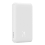 Baseus P10022107223-00 power bank Lithium Polymer (LiPo) 5000 mAh Wireless charging White