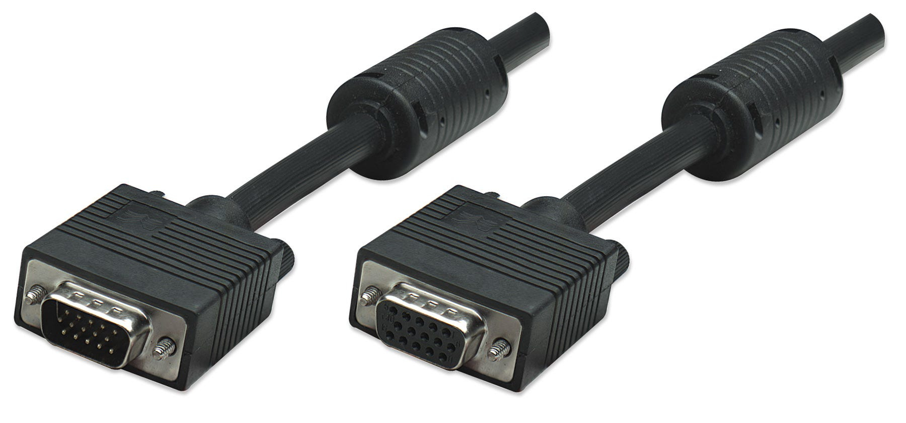Image of Manhattan VGA Extension Cable (with Ferrite Cores) (Clearance...