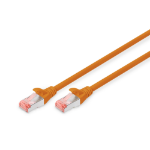 Digitus DK-1644-010/OR netwerkkabel Oranje 1 m Cat6 S/FTP (S-STP)