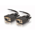 C2G 6ft DB9 F/F Cable - Black serial cable 70.9" (1.8 m)
