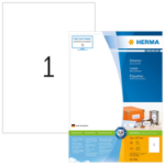 HERMA Labels Premium A4 210x297 mm white paper matt 200 pcs.