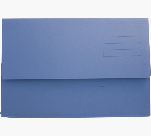Image of Exacompta DW250-BLUZ folder Manila hemp Blue A4