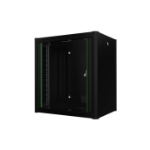 Lanview RWP12U45BL rack cabinet 12U Wall mounted rack Black