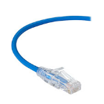 Black Box C6APC28-BL-07 networking cable Blue 82.7" (2.1 m) Cat6a U/UTP (UTP)
