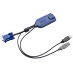 Raritan D2CIM-DVUSB cable interface/gender adapter 2xUSB VGA Black