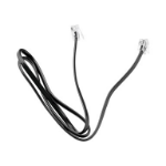 Sennheiser CPHBS 02 telephony cable 2.5 m Transparent,Black