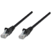 Intellinet Network Patch Cable, Cat6, 5m, Black, CCA, U/UTP, PVC, RJ45, Gold Plated Contacts, Snagless, Booted, Lifetime Warranty