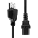 ProXtend PC-BC13-003 power cable Black 3 m Power plug type B C13 coupler