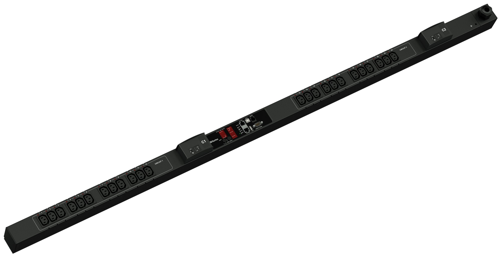 Raritan PX2-2500 power distribution unit (PDU) 24 AC outlet(s) Black