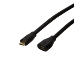 LogiLink CU0121 USB cable USB 2.0 1 m Micro-USB B Black