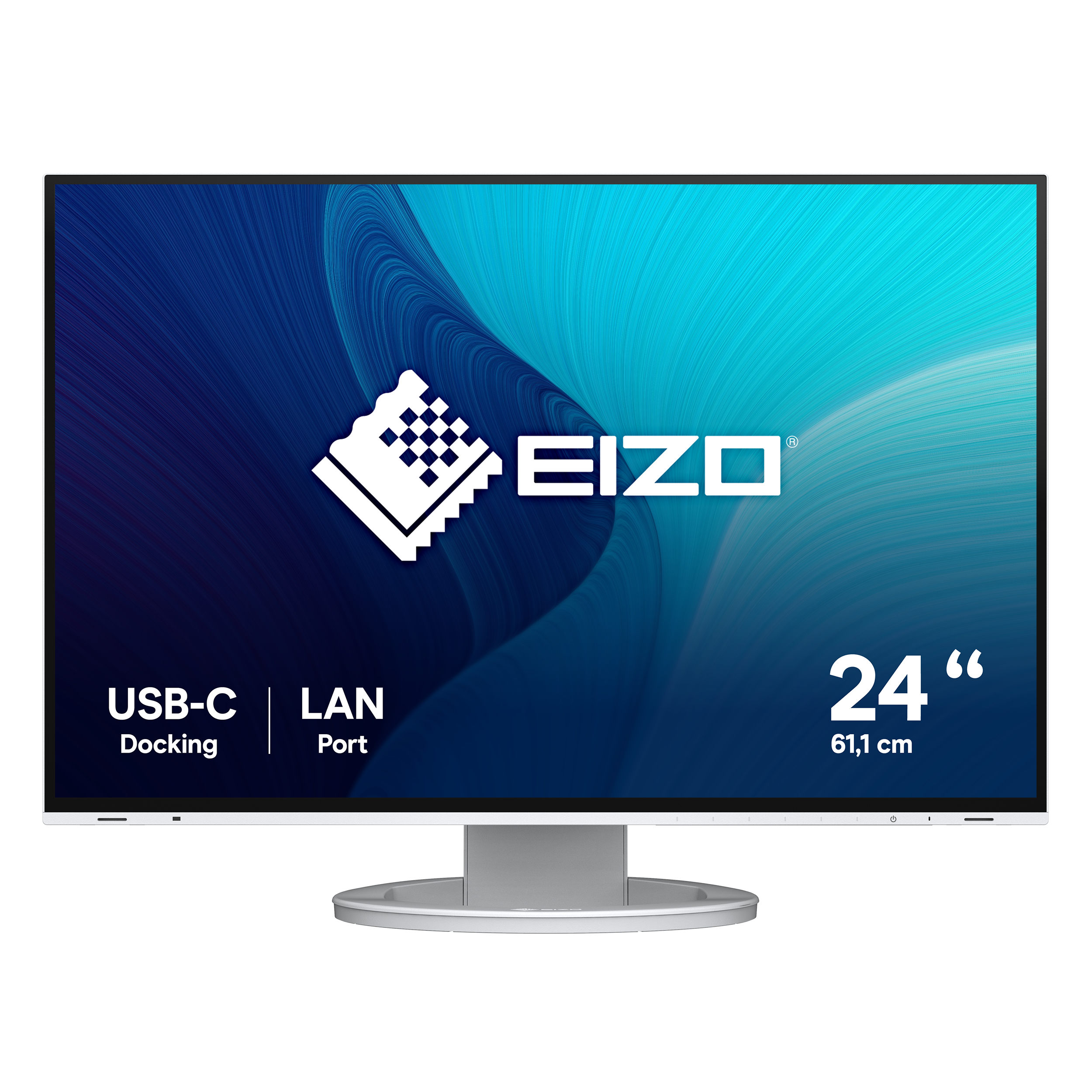 Image of EIZO FlexScan EV2495-WT LED display 61.2 cm (24.1") 1920 x 1200...