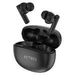 ACTECK Audífonos Inalámbricos Flow Pro EF990 / Bluetooth 5.4 / Estereo 2.0 / Duración de hasta 6 h audifonos + 18 h estuche / Cancelacion de ruido ANC + 4 Mic ENC -
