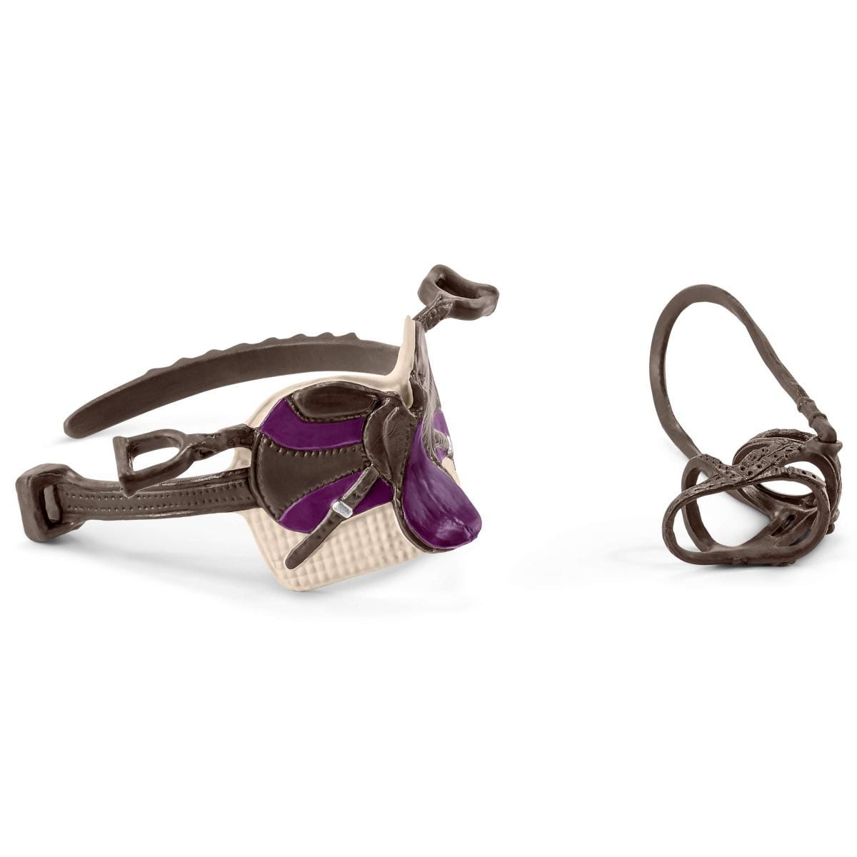 Image of Schleich Horse Club Saddle & Bridle for Lisa & Storm Toy Figure...