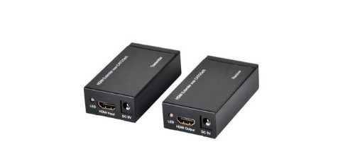 Microconnect MC-HM-ET06 AV extender AV transmitter & receiver Black