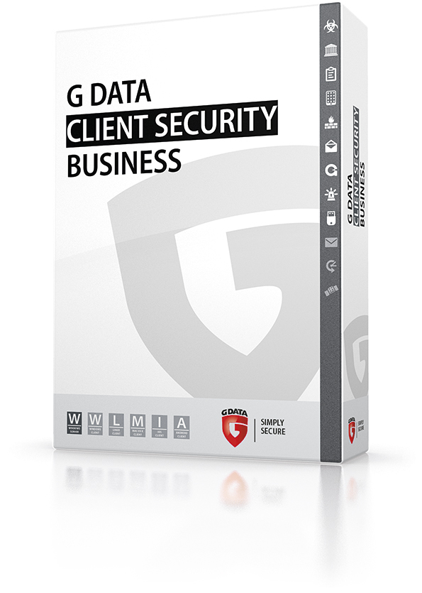 www.CUSTOMPC.ie G DATA Client Security Business Electronic Software