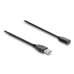 DeLOCK 81658 USB cable 0.5 m USB A USB C Black